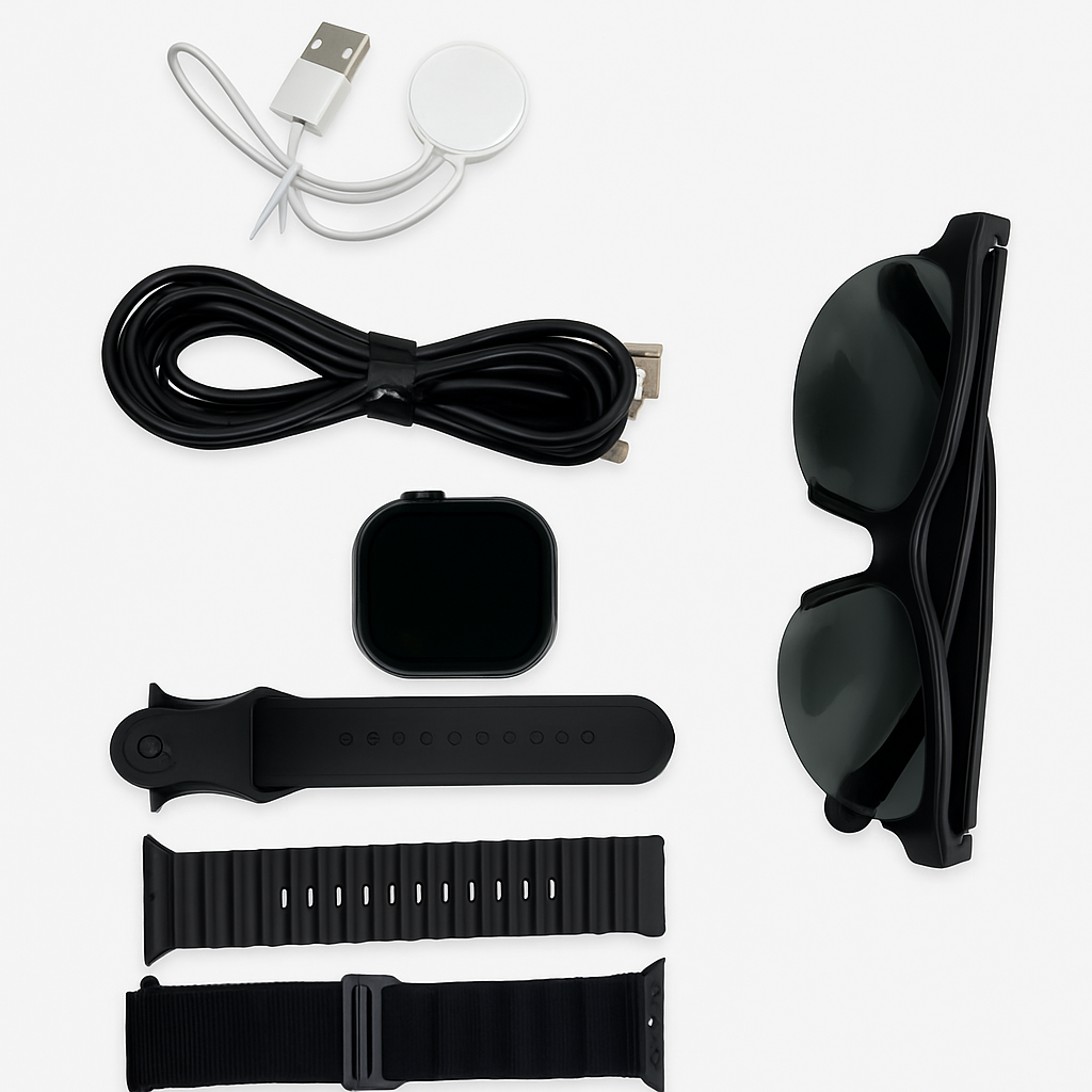 Smartwatch Ultra + Ai Sunglasses