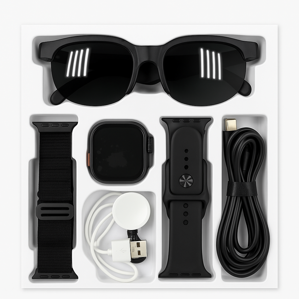 Smartwatch Ultra + Ai Sunglasses