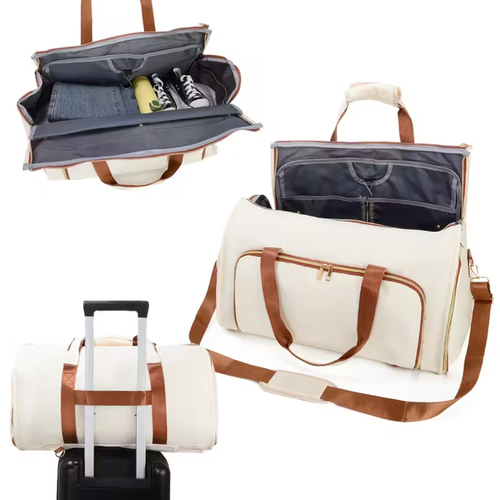 3 in 1 Travel Duffel Bag  Waterproof Garment Organizer